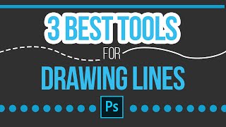 How To Draw Lines In Photoshop  3 Best Tools [upl. by Car]