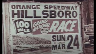 Orange Speedway Grand National Race 1957 [upl. by Maddox]