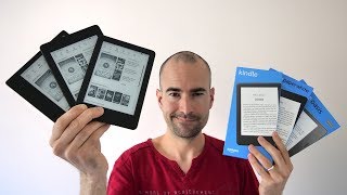 Kindle Oasis vs Paperwhite vs Basic  eReader Comparison [upl. by Bushey]