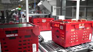 Meilenstein erstes technologisiertes Food Fulfillment Center 20 der REWE Group [upl. by Eatnom312]