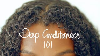 NATURAL HAIR DEEP CONDITIONING RECIPES  Part 1 Hair Mask Tutorial [upl. by Einwahr]