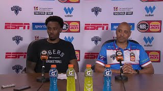 Press Conference Bruton and Cleveland vs Illawarra [upl. by Reahard244]