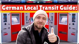 How To Buy Tickets and Navigate Germanys Public Transportation  Munich Germany [upl. by Asselim463]