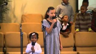 Childrens Choir at New Life SDA Church  I Just Want to Thank You [upl. by Gnanmos]