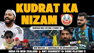 JUST RCB THINGS 🤡 PAAIJAAN AB HUM KYA KREGE 😂 HOST 1 POINT LE LO  IND Vs NZ 🔥 AFG Vs AUS BIG MATCH [upl. by Nancie]