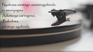 Laurette lyrics  Kamaliza Annonciata Mutamuliza  Rwanda [upl. by Kos892]