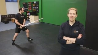 An introduction to stance and footwork in sword fighting HEMA [upl. by Munniks]