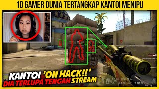 10 GAMER DUNIA TERTANGKAP KANTOI MENIPU [upl. by Letnohs]