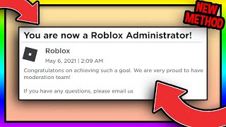 How to BECOME ADMIN in Roblox  2021 Tutorial [upl. by Sarah569]