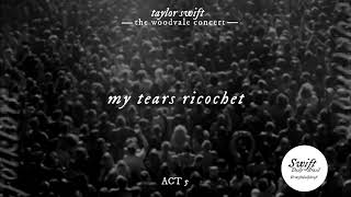 my tears ricochet Live Concept  the woodvale concert  SWIFT DAILY BRASIL [upl. by Atteyek]