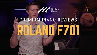 🎹Roland F701 Digital Piano Review  All New Roland F140R Replacement🎹 [upl. by Kelila]