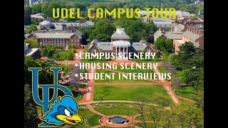 University of Delaware UDEL Campus Tour amp Student Interviews 2021 [upl. by Donella]