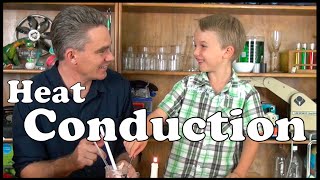 Heat Transfer by Conduction – Science For Kids [upl. by Temhem]