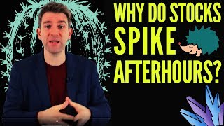 What is After Hours Trading and Why Do Stocks Sometimes Spike AfterHours ☝️ [upl. by Arihaz169]