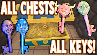 Grounded  ALL Key amp Chest Locations [upl. by Anirbac691]