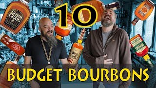 Top 10 Budgetish Bourbons according to whiskey lovers [upl. by Siravrat]