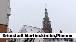 Grünstadt Martinskirche Vollgeläut [upl. by Kurys]