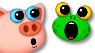 Piggy Pig  AWA Kids Songs [upl. by Yssis128]