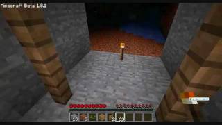 MinecraftHow to find Dungeons Ravines Strongholds Abandoned Mine Shafts easily [upl. by Gebler463]