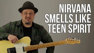 Nirvana Smells Like Teen Spirit Guitar Lesson  Tutorial [upl. by Sergo]