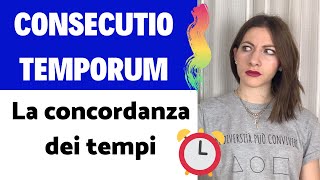 Consecutio Temporum Italiano indicativo congiuntivo e condizionale  Learn Italian Tenses 5 [upl. by Erlene]