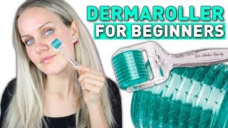 HOW TO USE DERMAROLLER FOR BEGINNERS [upl. by Alvy]