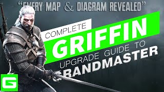 The Witcher 3 Upgrade Guide 2025 – Griffin School Witcher Gear Basic to Grandmaster [upl. by Ylrebnik]