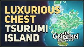 Tsurumi Island Luxurious Chest Genshin Impact [upl. by Aslin190]