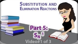 SN1 Reaction Rate and Mechanism  Unimolecular Nucleophilic Substitution Part 1 [upl. by Assilym976]