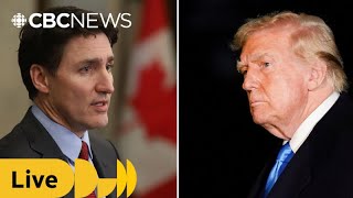 Trump to pause tariffs for 30 days after speaking with Trudeau [upl. by Wilkey]