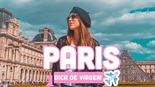 2 DIAS EM PARIS O QUE FAZER  DICA DE VIAGEM PARIS  FRANÇA [upl. by Querida780]