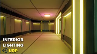 Basics of Interior Lighting in Unity URP  Realtime Interior Lighting [upl. by Eivad]