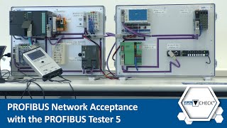 PROFIBUS Network Acceptance with PROFIBUS Tester 5 [upl. by Eelrehpotsirhc]