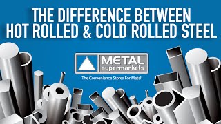 The Difference Between Hot Rolled and Cold Rolled Steel [upl. by Veronique]