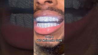 ICEZEUS VVS Moissanite Grillz [upl. by Yelsnik]