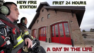 First 24 Hours in a New Fire Station  A Day in the Life [upl. by Ymrots236]