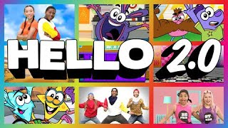 Hello 2 Song for Kids To Learn [upl. by Yeta]