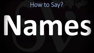 How to Pronounce Names CORRECTLY [upl. by Albers198]