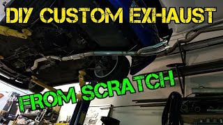 TFS DIY Custom Exhaust from Scratch [upl. by Brocklin145]