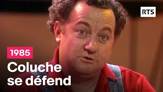 Coluche se défend 1985 [upl. by Clio]