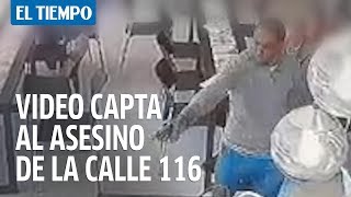 Video del asesinato de Ezequiel Rodríguez en el Carulla de la 116  El Tiempo [upl. by Briana823]