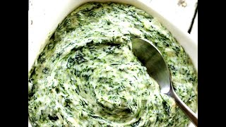 Easy Creamed Spinach Recipe [upl. by Varhol]