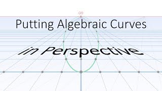 Putting Algebraic Curves in Perspective [upl. by Ahsiekim]