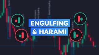 Simple Candlestick Reversal Patterns  Engulfing and Harami [upl. by Ihab]