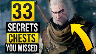 Witcher 3 All 33 Hidden Treasure Chest Locations You May Have Missed in White Orchard [upl. by Stock]