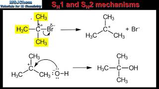 R349 SN1 and SN2 mechanisms HL [upl. by Eyatnod]