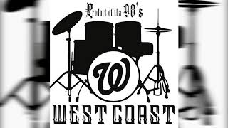 West Coast Drum Loops 95 BPM GFunk Kit Product Of Tha 90s 2020 [upl. by Clinton586]