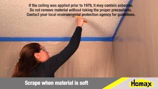 How To Repair Popcorn Ceiling Texture [upl. by Banerjee]