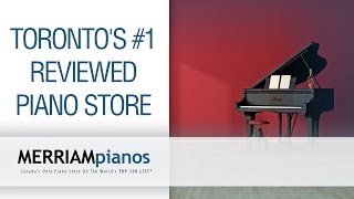 Torontos 1 Reviewed Piano Store Merriam Pianos [upl. by Otina215]