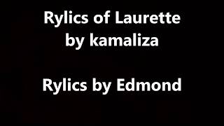 Laurette by kamaliza lyrics [upl. by Eelymmij]